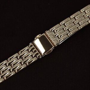Hadley-Roma 14mm Yellow Gold Plated Ladies Watch Bracelet/Band, LB5331Y